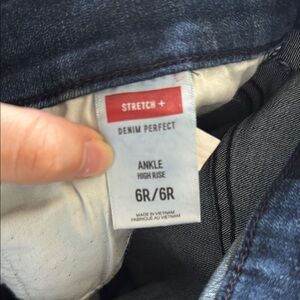 Express Blue Skinny Jeans